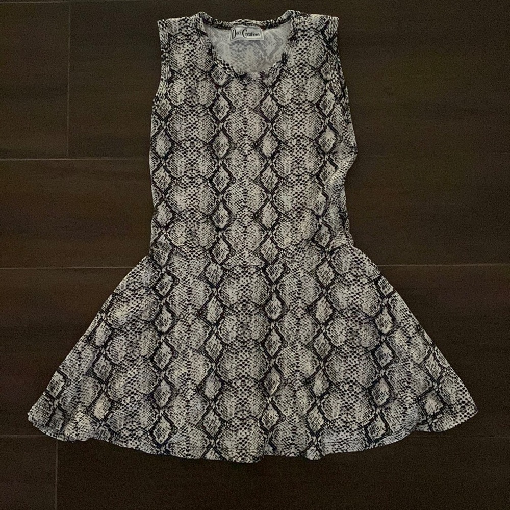 Dori Creations Snakeskin Sleeveless Dress